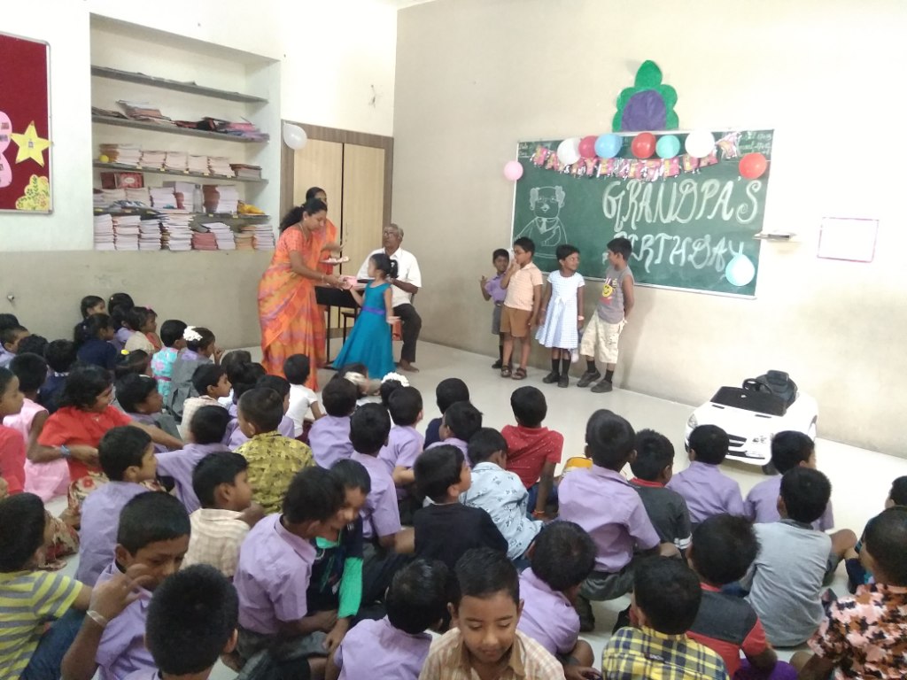 Grandpa's Birthday by I grade kids