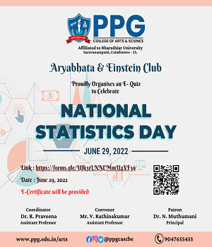 NATIONAL STATISTICS DAY - 2022