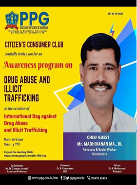 Awareness program on drug Abuse and Illicit Trafficking