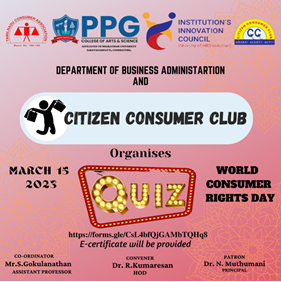 WORLD CONSUMER RIGHTS DAY